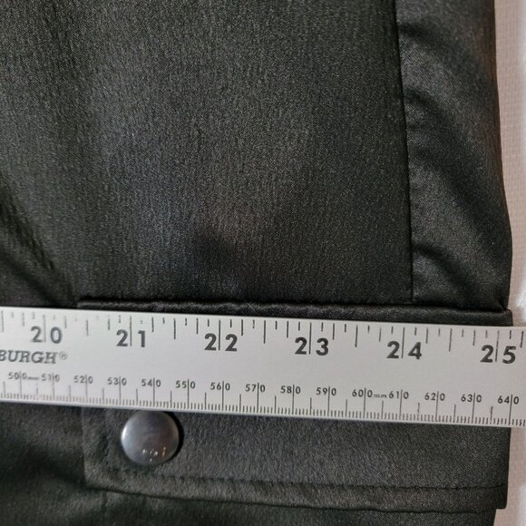 Time and Tru Cargo Jogger Pants Womens Sz XXL 20 Elastic Waist Silky Black - Picture 8 of 12
